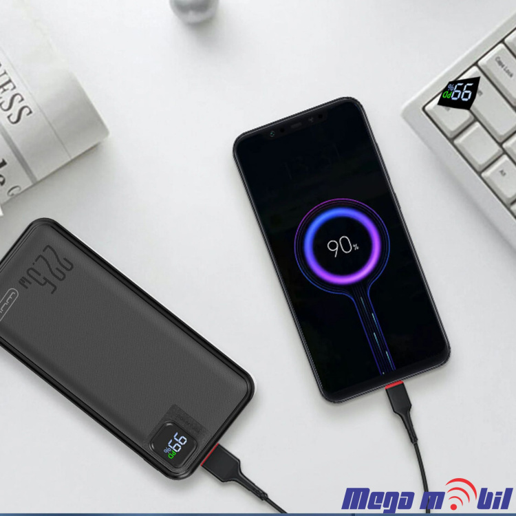 Baterija eksterna 20000mAh WUW-Y138 FAST+PD 22.5W black