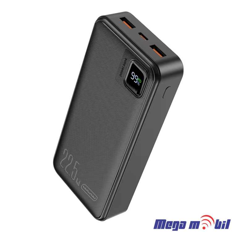 Baterija eksterna 20000mAh WUW-Y138 FAST+PD 22.5W black