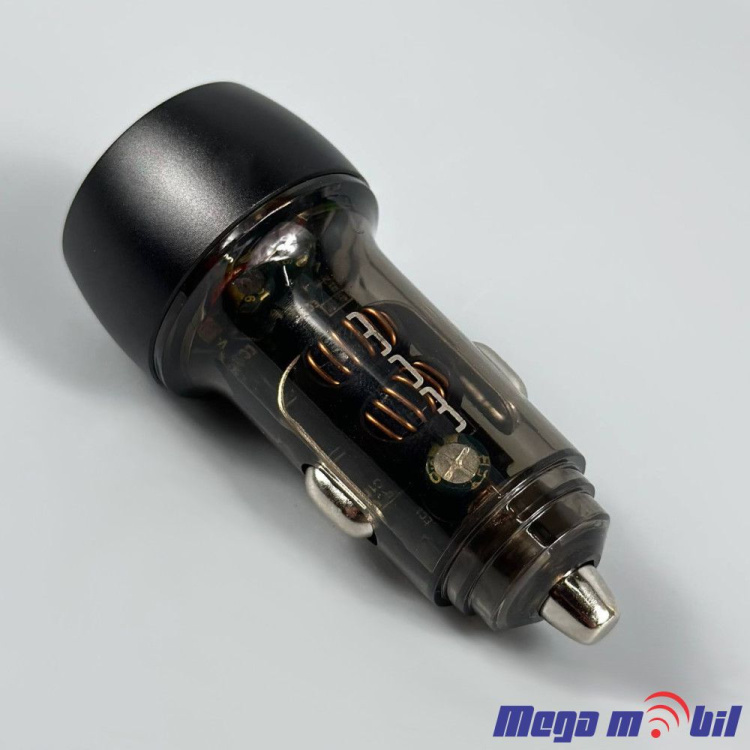 Polnac 12V/24V Type C PD WUW-T103 PD 30W+QC 18W black