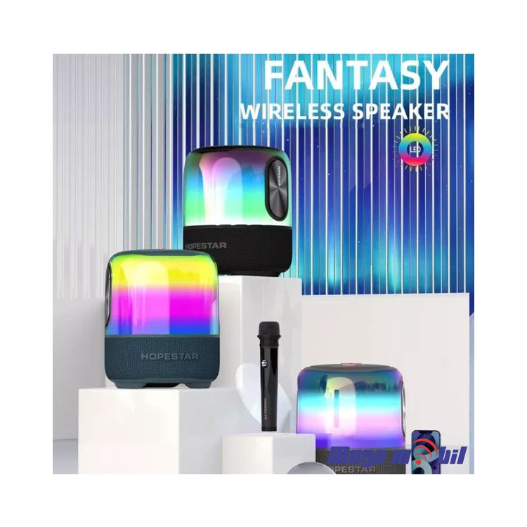 Zvucnik Bluetooth Karaoke Hopestar SC-01 so 1 mikrofon black