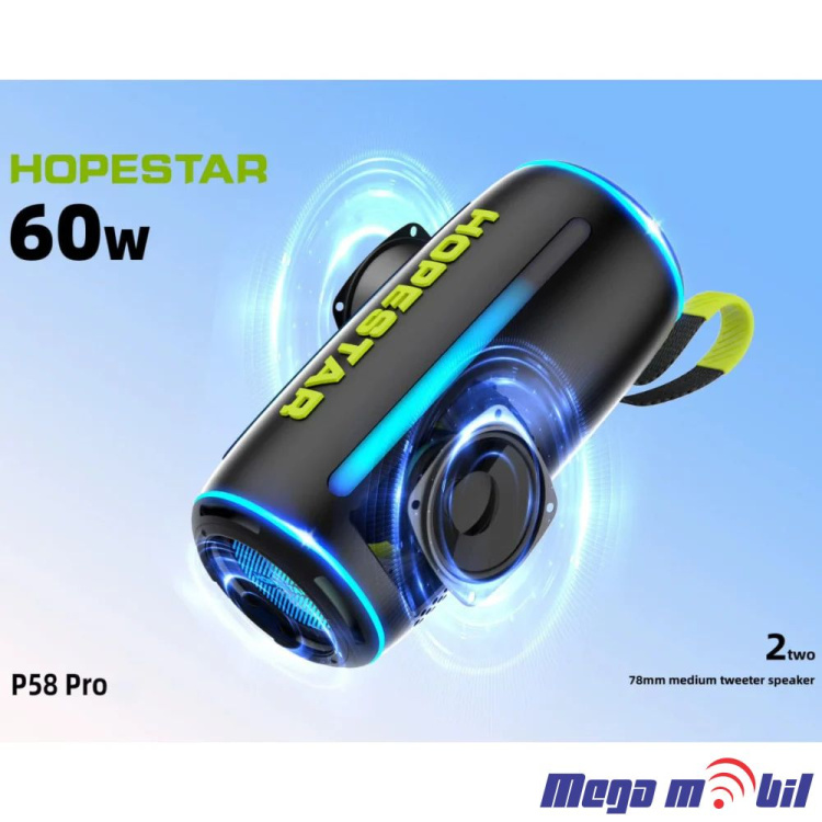 Zvucnik Bluetooth Hopestar P58 Pro black