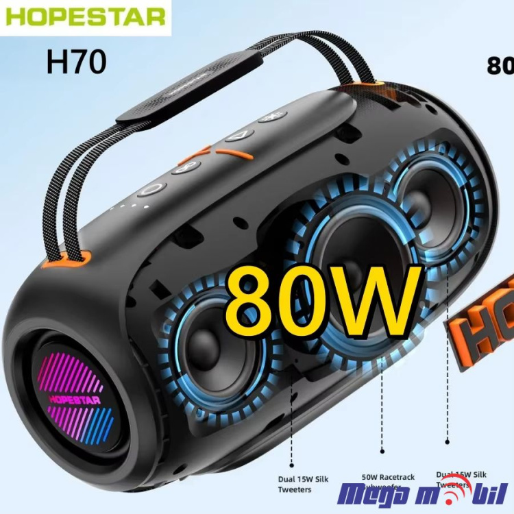 Zvucnik Bluetooth Hopestar H70 black