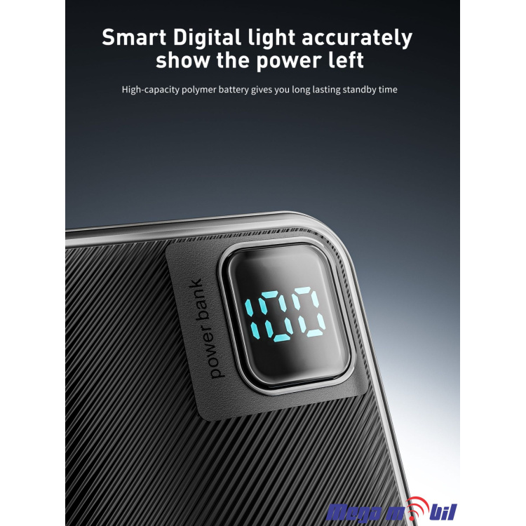 Baterija eksterna 10000mAh VD-PB060 black