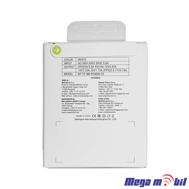 Polnac 220V iPhone PD 40W FAST 17 series