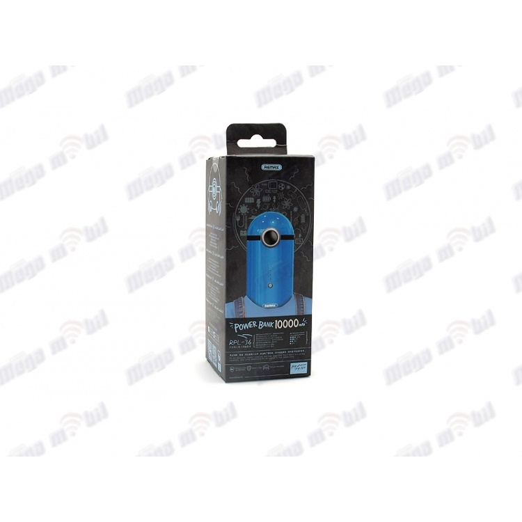 Baterija eksterna 10000mAh REMAX Cutie RPL-36 blue