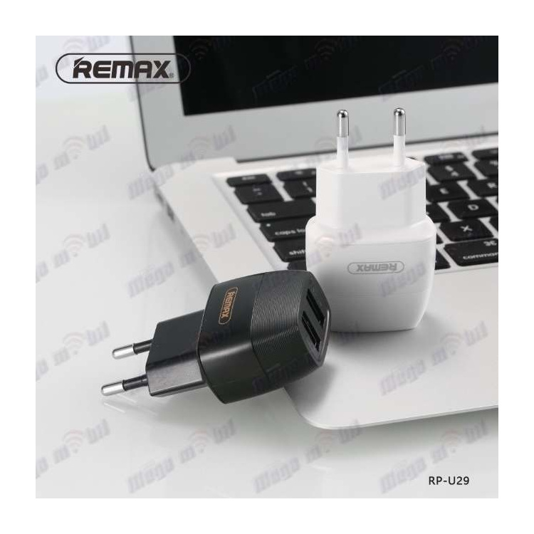 Polnac 220V REMAX RP U29 2USB 2.1A white