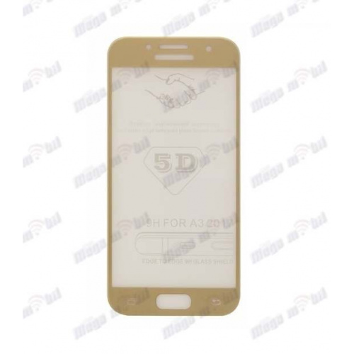 Tempered glass za Samsung A3 2017/A320F 5D gold