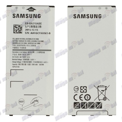 Baterija Samsung A3 2016/A310F HQ EB-BA310ABE