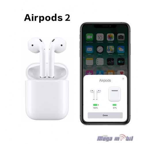 Slusalki Bluetooth AirPods 2