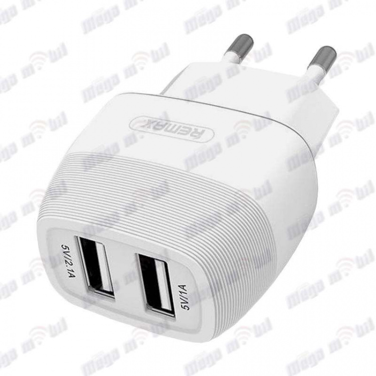 Polnac 220V REMAX RP U29 2USB 2.1A white