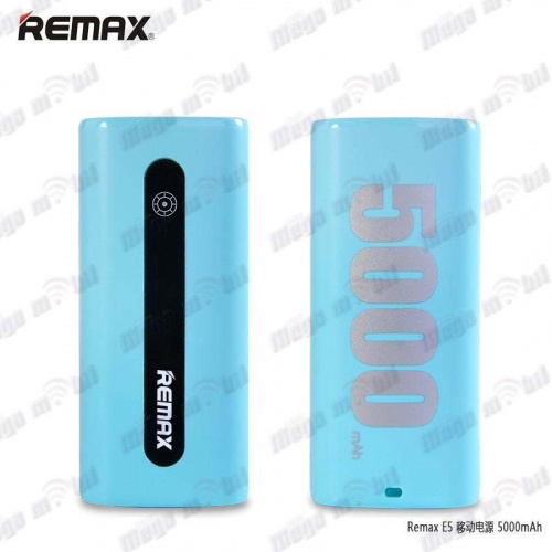 Baterija eksterna 5000mAh REMAX E5 blue