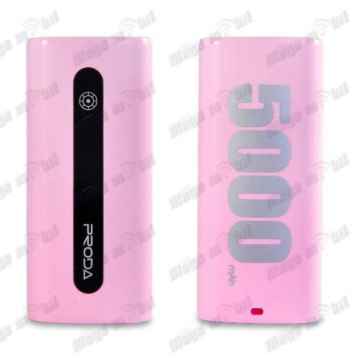 Baterija eksterna 5000mAh PRODA E5 PPL-15 pink