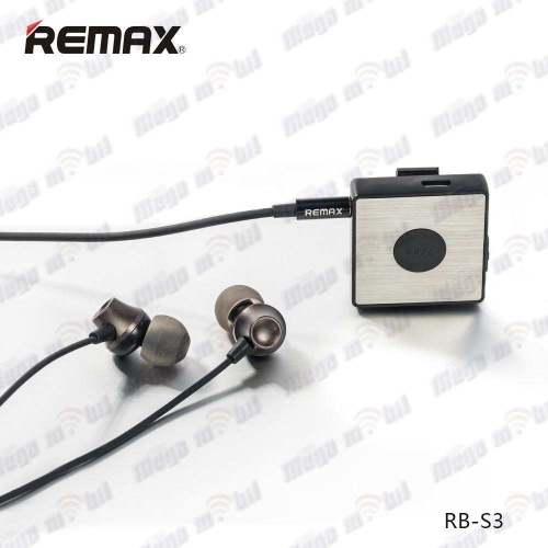 Bluetooth slusalka REMAX RB-S3 black