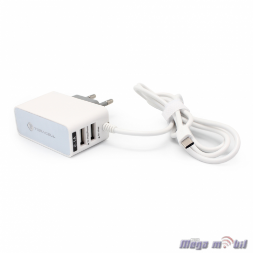 Polnac 220V Type C Teracell Prime USB2 2A 2USB