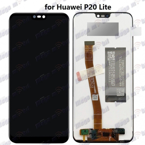 Ekran Huawei P20 lite komplet black 