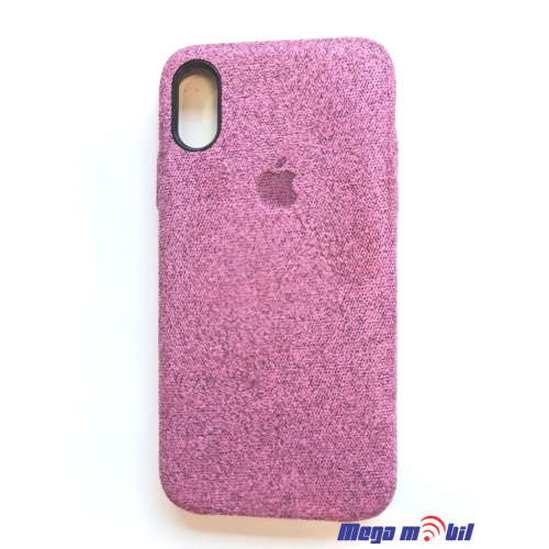 Futrola Iphone XS Max Baseus Alcantara rose