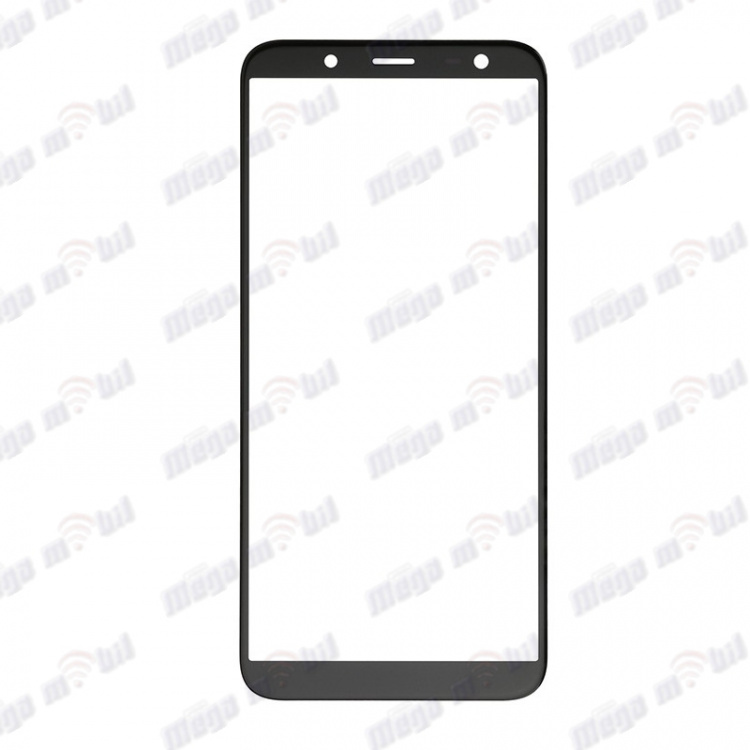 Staklo Samsung J6/J600F so OCA Black 