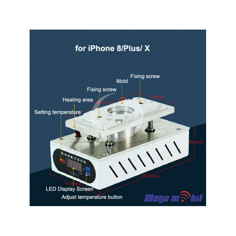 Separator za telefoni - predgreenje