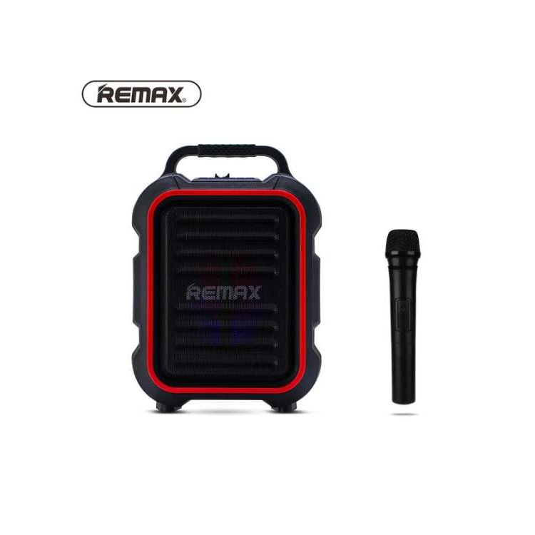 Zvucnik Bluetooth karaoke REMAX RB-X3 black/red