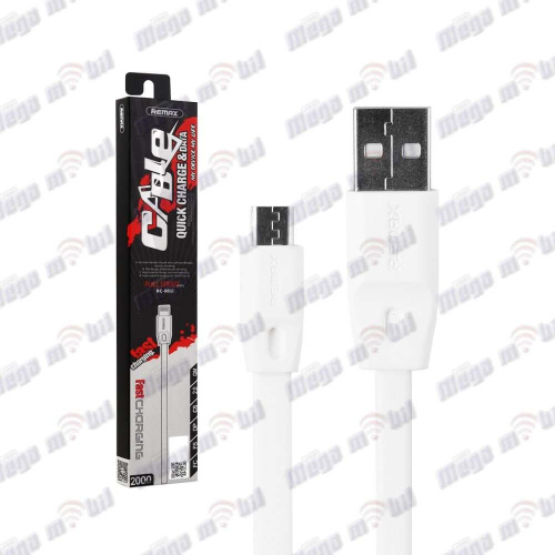 Data Kabel Micro REMAX Full Speed RC-001m 1m white