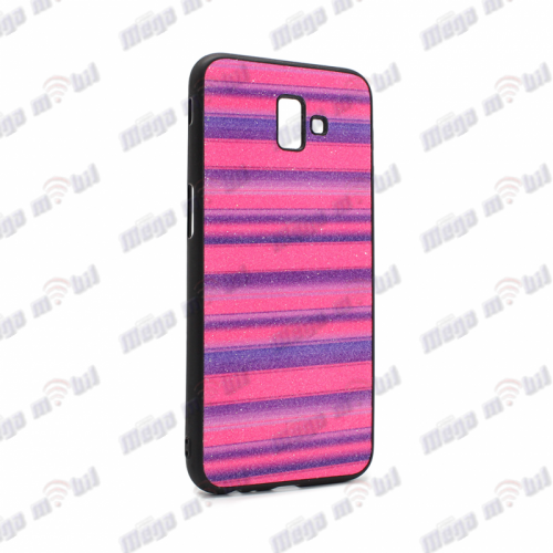 Futrola Samsung J6 Plus/ J615F Three Stripes purple