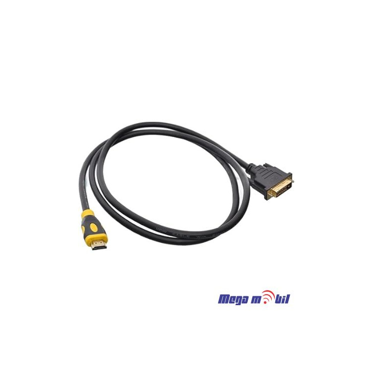 Kabel HDMI/DVI (24+1) 1.5m