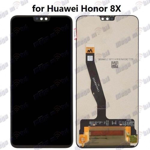 Ekran Huawei Honor 8X/ Honor 9X lite komplet black full org