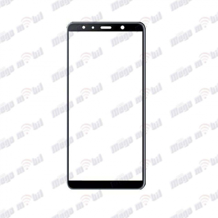 Staklo Samsung A7 2018/ A750F so OCA Black 