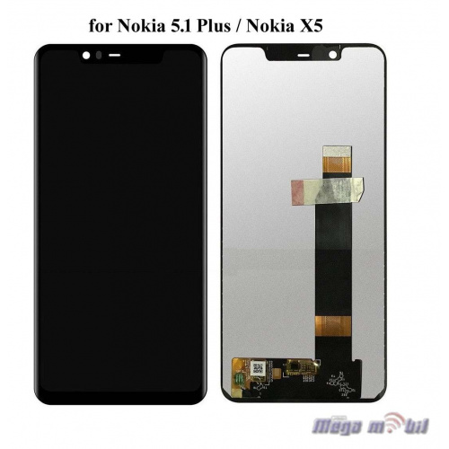 Ekran Nokia 5.1 Plus komplet black