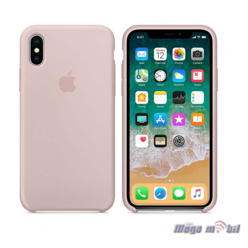 Futrola iPhone XS Max Silicone Original rose