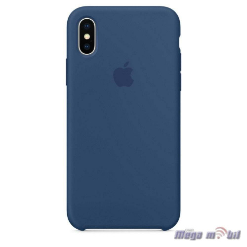 Futrola iPhone XS Max Silicone Original midnight blue