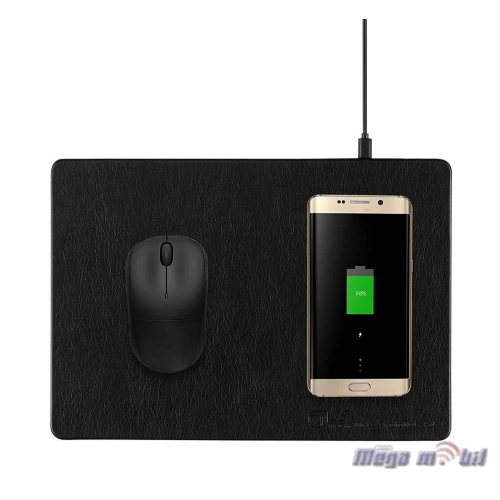 Podloga za gluvce so wireless polnac UT20 black