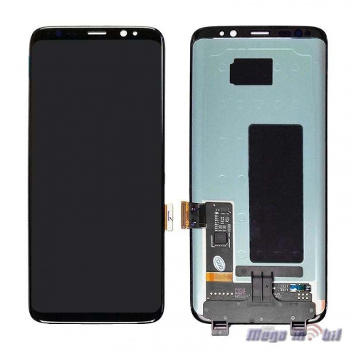 Ekran Samsung G950 S8 komplet Black Repariran BEZ RAMKA