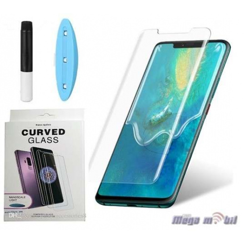 Tempered glass za Huawei Mate 30 Pro UV GLUE 0.12mm Japan glass.