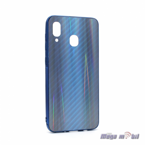 Futrola Samsung A20e/ A202F Carbon glass blue.