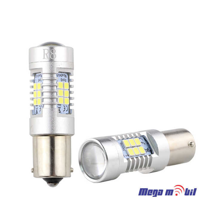 Sijalicka LED 1156/BA15S 2835 white CANBUS