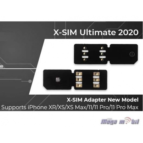 X-SIM Ultimate 2020 New Model iPhone 5/5C/5S/6/6 plus/7/7plus/8/8plus/X/XR/XS/XS Max/11/11 Pro/11 Pro Max