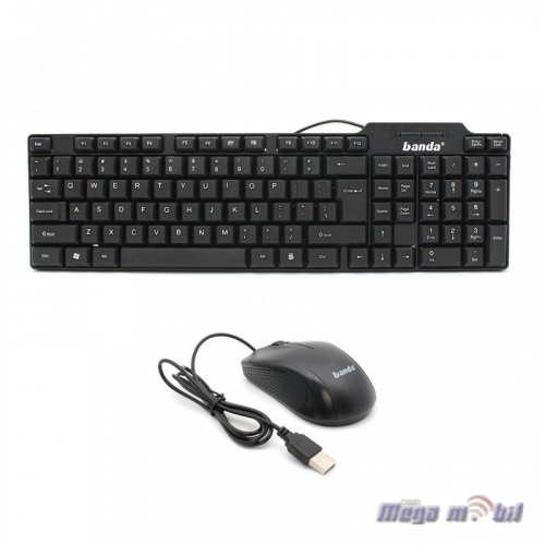 Tastatura za kompjuter Banda KM88 USB Combo