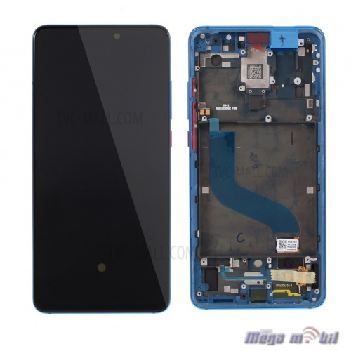 Ekran Xiaomi Mi 9T komplet SO RAMKA dark blue 