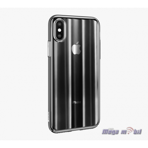 Futrola iPhone XS Max Baseus Aurora Transparent Black