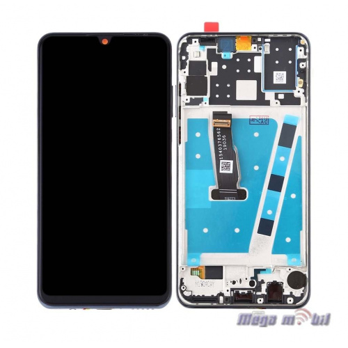 Ekran Huawei P30 lite/ Nova 4e komplet SO RAMKA black full org