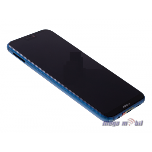 Ekran Huawei P20 lite komplet SO RAMKA blue/black