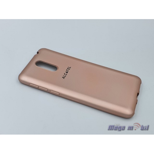 Futrola Alcatel 1X 2019 Silikon Color rose gold