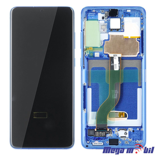 Ekran Samsung G985 S20 plus SO RAMKA Light Blue full org