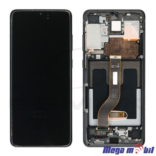 Ekran Samsung G985 S20 plus SO RAMKA Black full org
