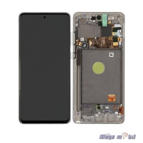 Ekran Samsung N770F Note 10 Lite komplet silver full org