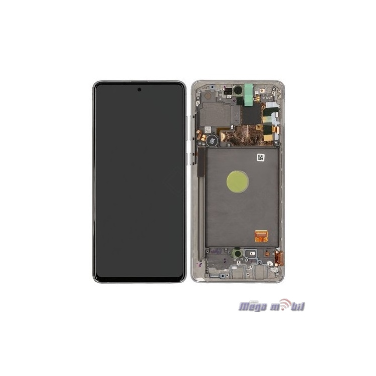 Ekran Samsung N770F Note 10 Lite komplet silver full org