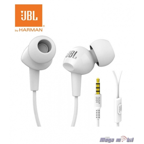 Slusalki JBL C100SI white