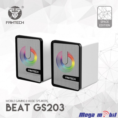 Zvucnici za kompjuter Fantech GS203 Beat white