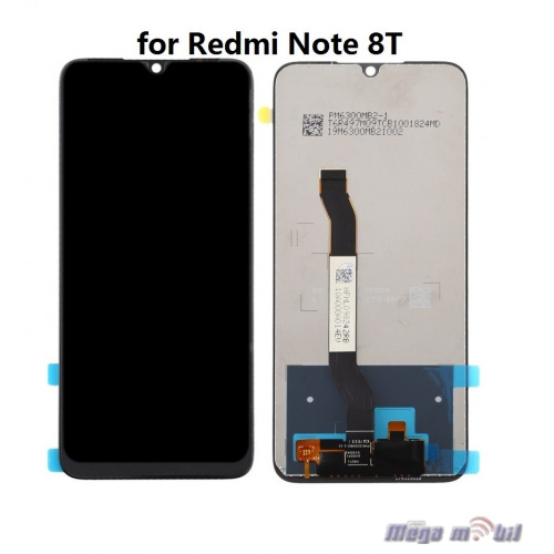 Ekran Xiaomi RedMi Note 8T komplet black